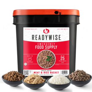 88 Serving Meat + Rice Freeze Dried Bucket