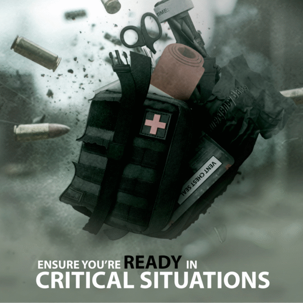 Bleeding Control First Aid Kit – MOLLE Trauma Pack with Tourniquet & Chest Seal - Image 3