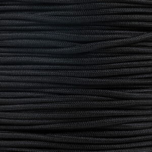 Paracord/Parachute Cord, Mil-Spec Commercial Grade, 550 Lb, 100 Foot ,Type III, 7 Strand- Black