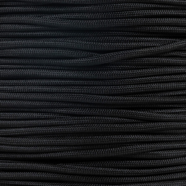 Paracord/Parachute Cord, Mil-Spec Commercial Grade, 550 Lb, 100 Foot ,Type III, 7 Strand- Black