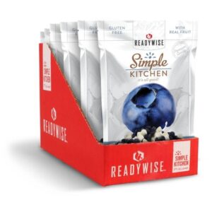 6 CT Case Simple Kitchen Blueberries & Yogurt