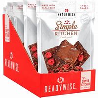 6 CT Case Simple Kitchen Raspberries & Brownie Bites