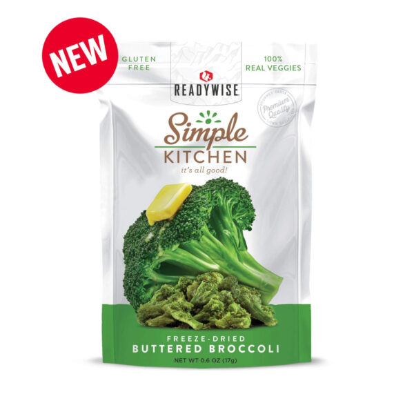 6 CT Case Simple Kitchen Buttered Broccoli - Image 3