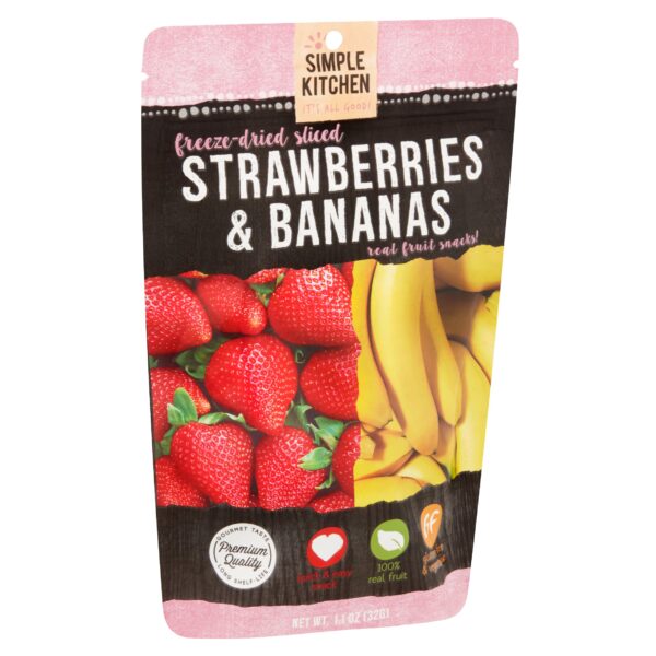 Simple Kitchen Strawberries & Bananas