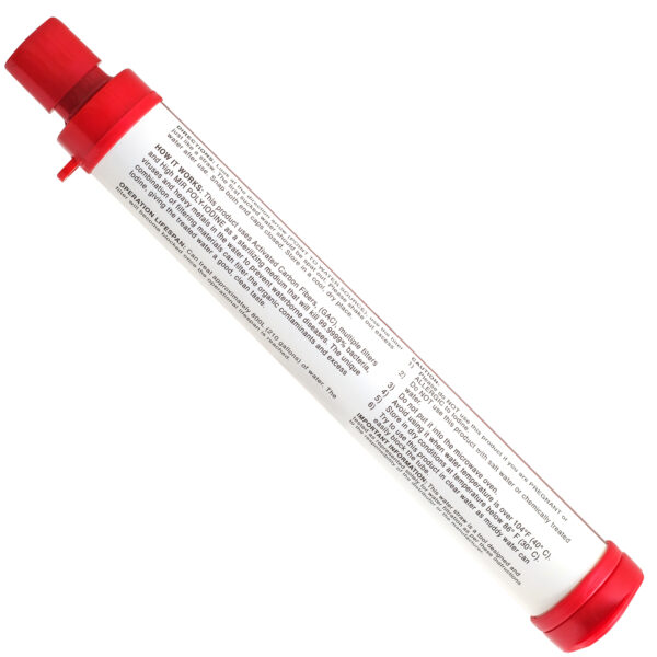 Den Haven Water Filter Purifier Straw Personal Survival Kit and Emergency Gear (1-Pack) - Image 4