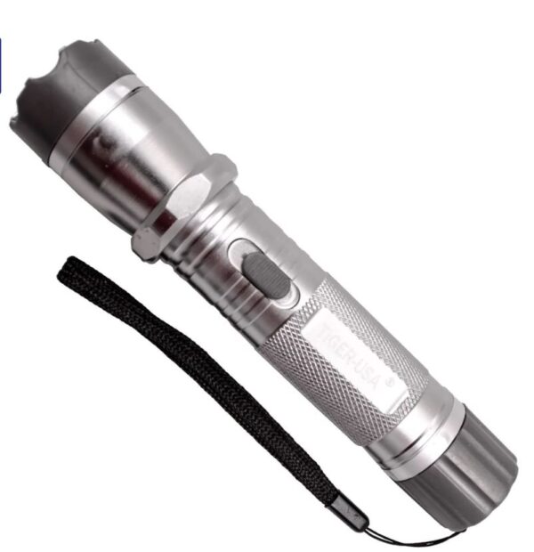 Personal Protection Device w/ Built-In Flashlight-Tiger - Image 2