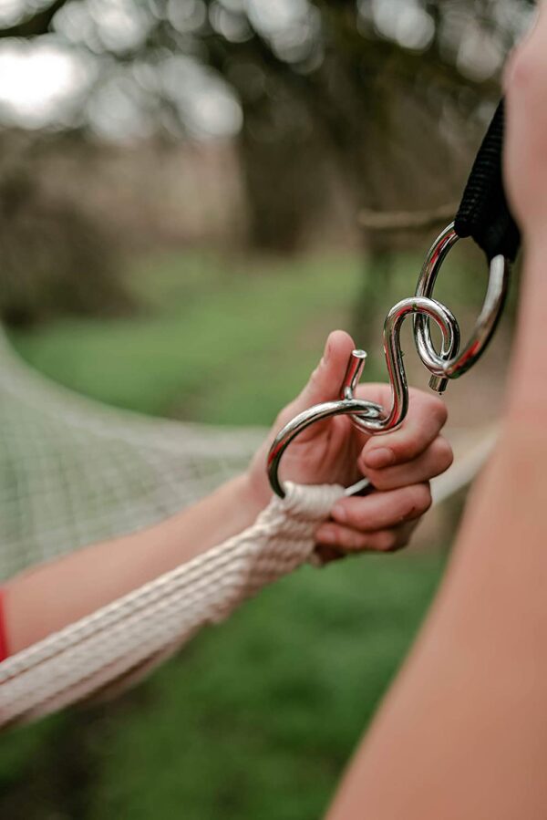 Hammock, Tree Strap (2), Ring w/ Rubber Strap + SClip - Image 7