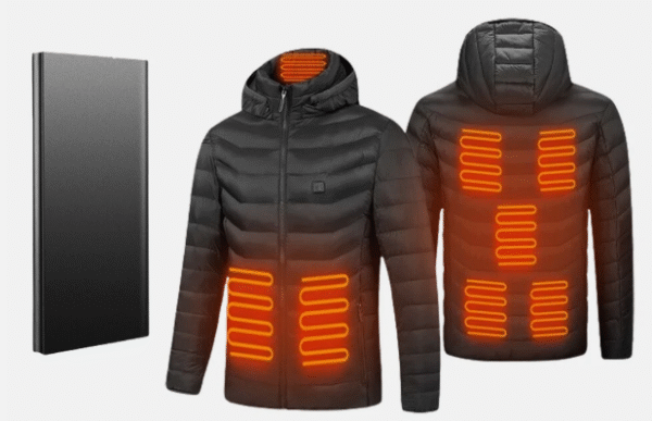 Heated Jacket with 20000mAh Battery Pack Electric Heating Coat Thermal Warm - Image 3