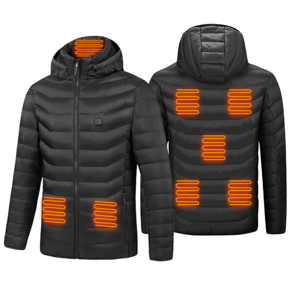 Heated Jacket with 20000mAh Battery Pack Electric Heating Coat Thermal Warm - Image 4