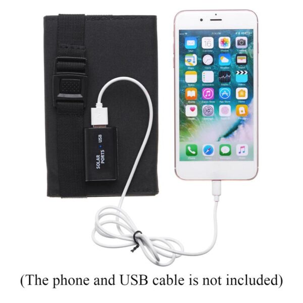 Portable 10W Solar Charger for Phones & Other USB Devices - Image 5