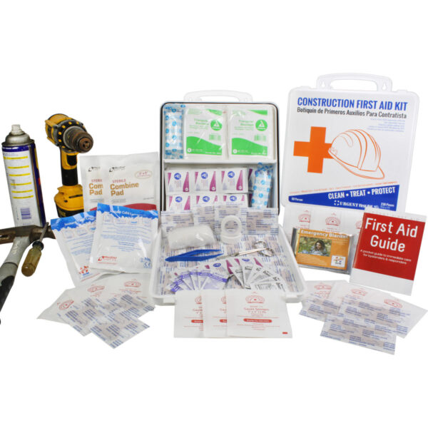 Bilingual OSHA Contractors First Aid Kit for Job Sites up to 50 People, 238 pieces - Image 6